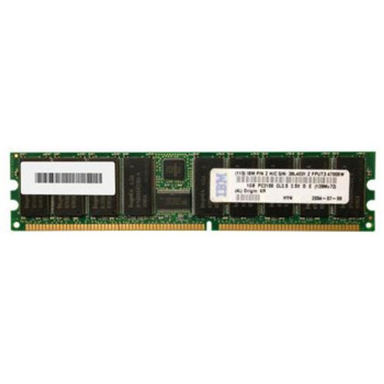 38L4031 | IBM | 1Gb Ddr Registered Ecc Pc-2100 266Mhz Memory
