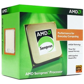 SDA3400CNBOX | AMD | Sempron 3400+ 1.80Ghz 1.60GT/S 256Kb L2 Cache Socket Am2 Desktop Processor