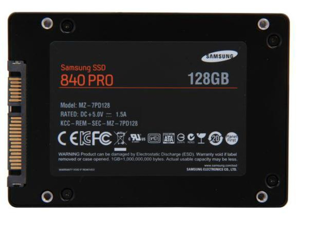 MZ-7PD128 | Samsung | 840 Pro Series 128Gb Mlc Sata 6Gbps (Aes-256 Fde) 2.5-Inch Internal Solid State Drive (Ssd)