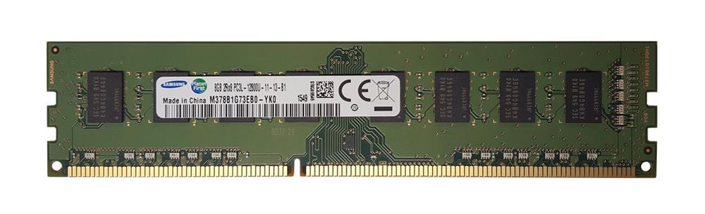 M378B1G73EB0-YK0 | Samsung | 8Gb Pc3-12800 Ddr3-1600Mhz Non-Ecc Unbuffered Cl11 240-Pin Dimm 1.35V Low Voltage Dual Rank Memory Module