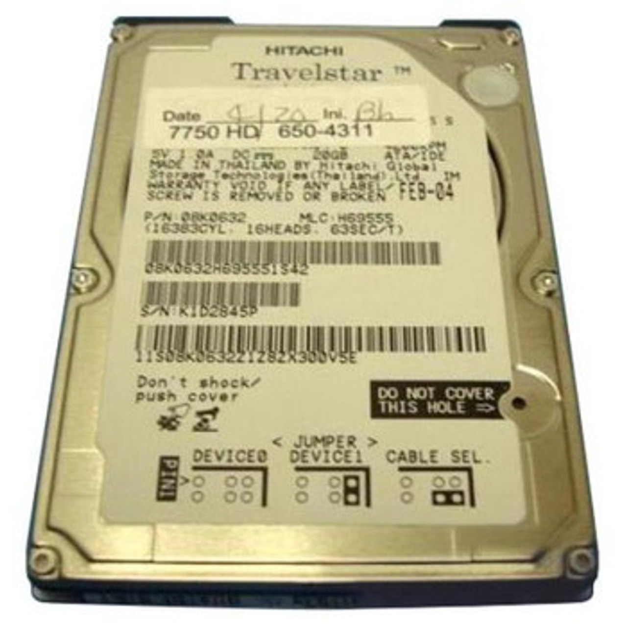 650-4311-00 | XEROX | 20Gb Hard Drive For Phaser 7750
