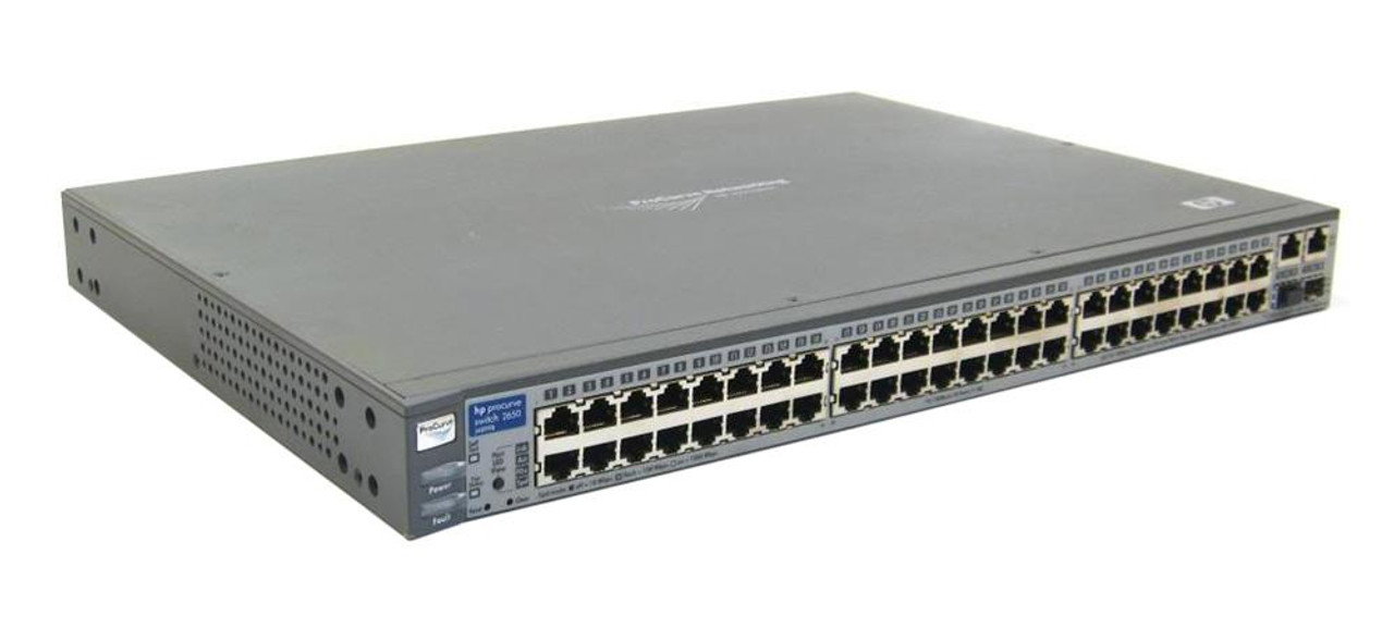 J4899B | Hp | Procurve Switch 2650 48-Ports En Fast En 10Base-T 100Base-Tx + 2X10/100/1000Base-T/Sfp (Mini-Gbic) 1U Rack-Mountable Stackable