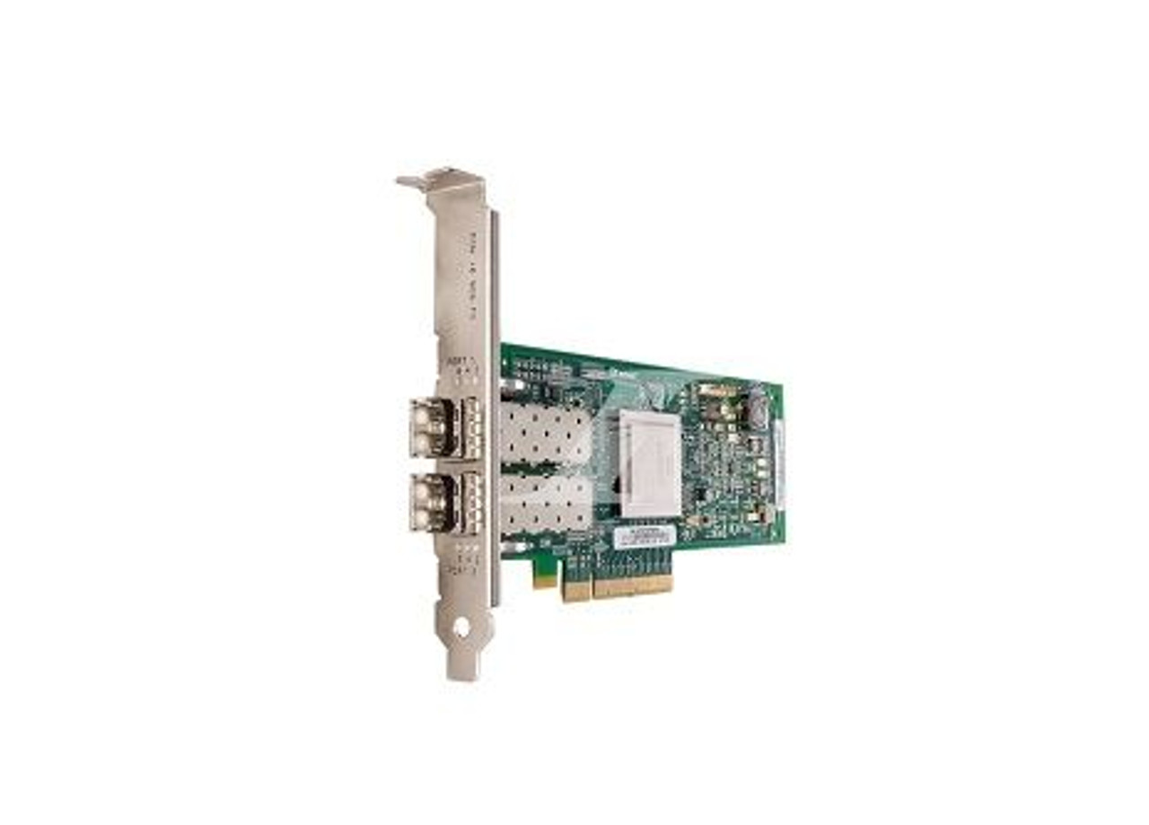 0RW9KF | DELL | QLOGIC Qle2562 8Gb Dual Port Sfp+ Fibre Channel Pci-Express 2.0 X8 Host Bus Adapter
