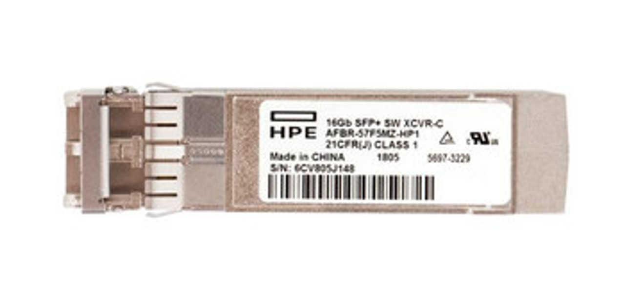 AFBR-57F5MZ-HP1 | Hp | 16Gbps Multi-Mode Fiber 100M 850Nm Duplex Lc Connector Sfp+ Transceiver Module