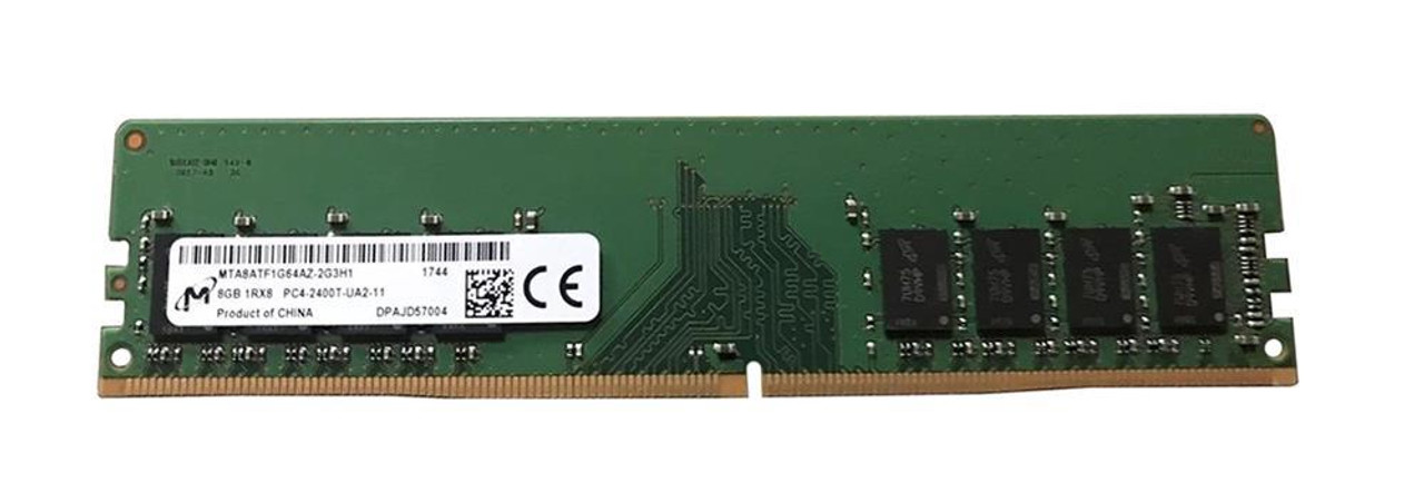 MTA8ATF1G64AZ-2G3 | Micron | 8Gb Pc4-19200 Ddr4-2400Mhz Non-Ecc Unbuffered Cl17 288-Pin Dimm 1.2V Single Rank Memory Module