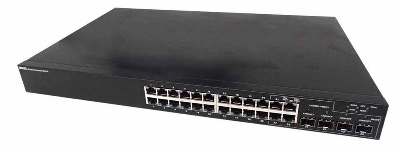 UR001 | DELL | PowerconNECt 5424 24-Ports Gigabit Layer 2 Managed Switch (Refurbished)