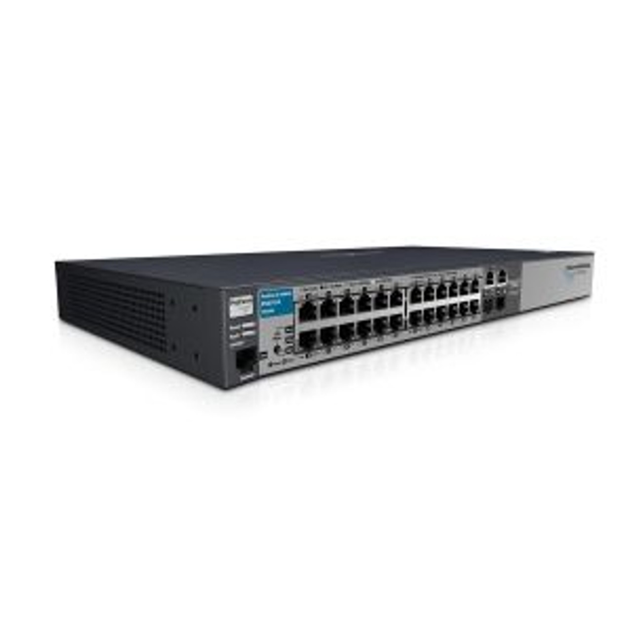 J9019-69001 | HP | Procurve E2510-24 24-Ports Managed Stackable Layer-2 Fast Ethernet Switch + 2X10/100/1000Base-T/Sfp (Mini-Gbic) 1U Rack-Mountable
