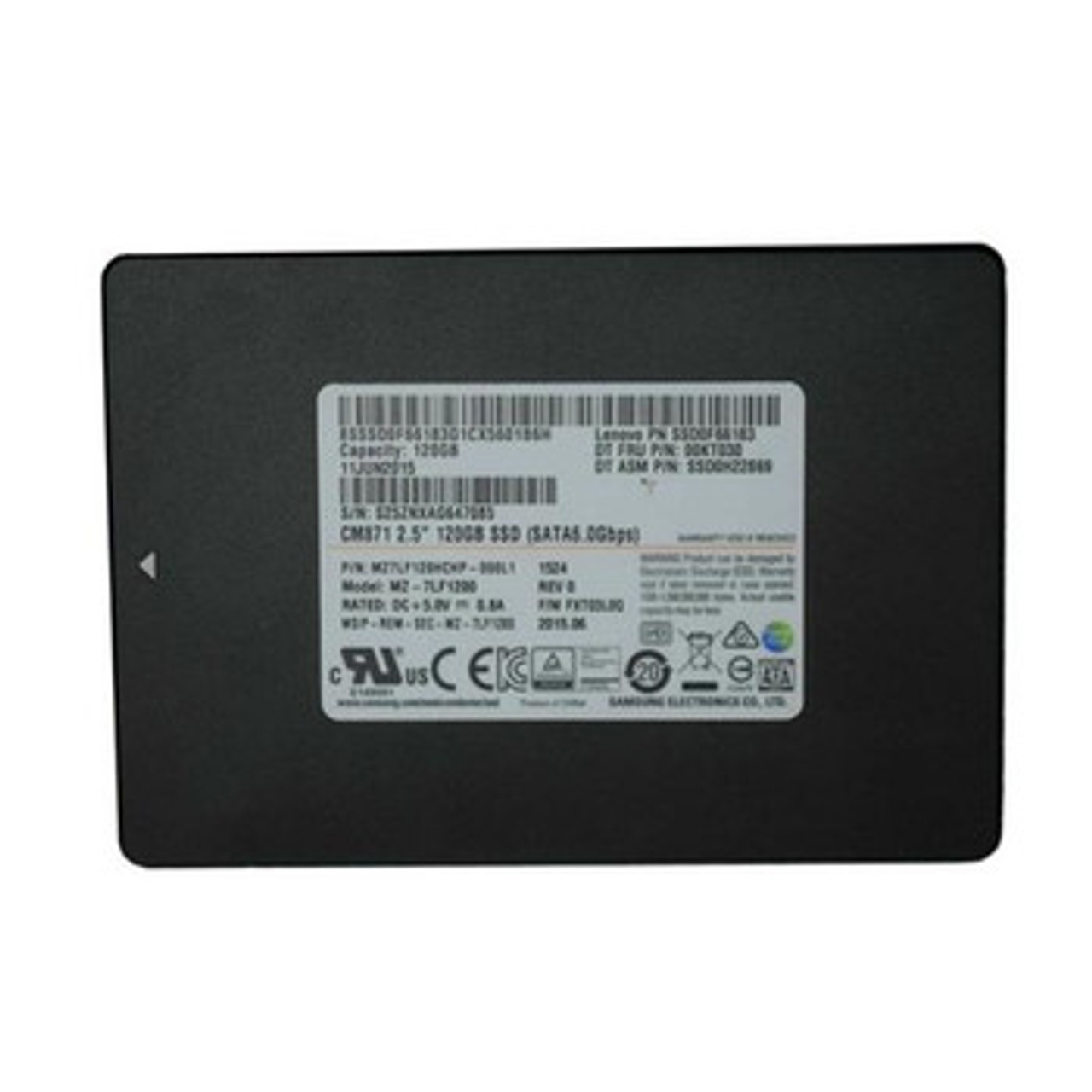 00YC389 | LENOVO | 120Gb Sata 6Gbps 2.5-Inch Internal Solid State Drive (Ssd)
