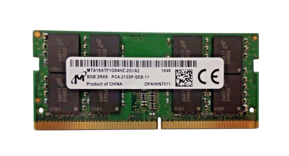 MTA16ATF1G64HZ-2G1A2 | Micron | 8Gb Pc4-17000 Ddr4-2133Mhz Non-Ecc Unbuffered Cl15 260-Pin Sodimm 1.2V Dual Rank Memory Module