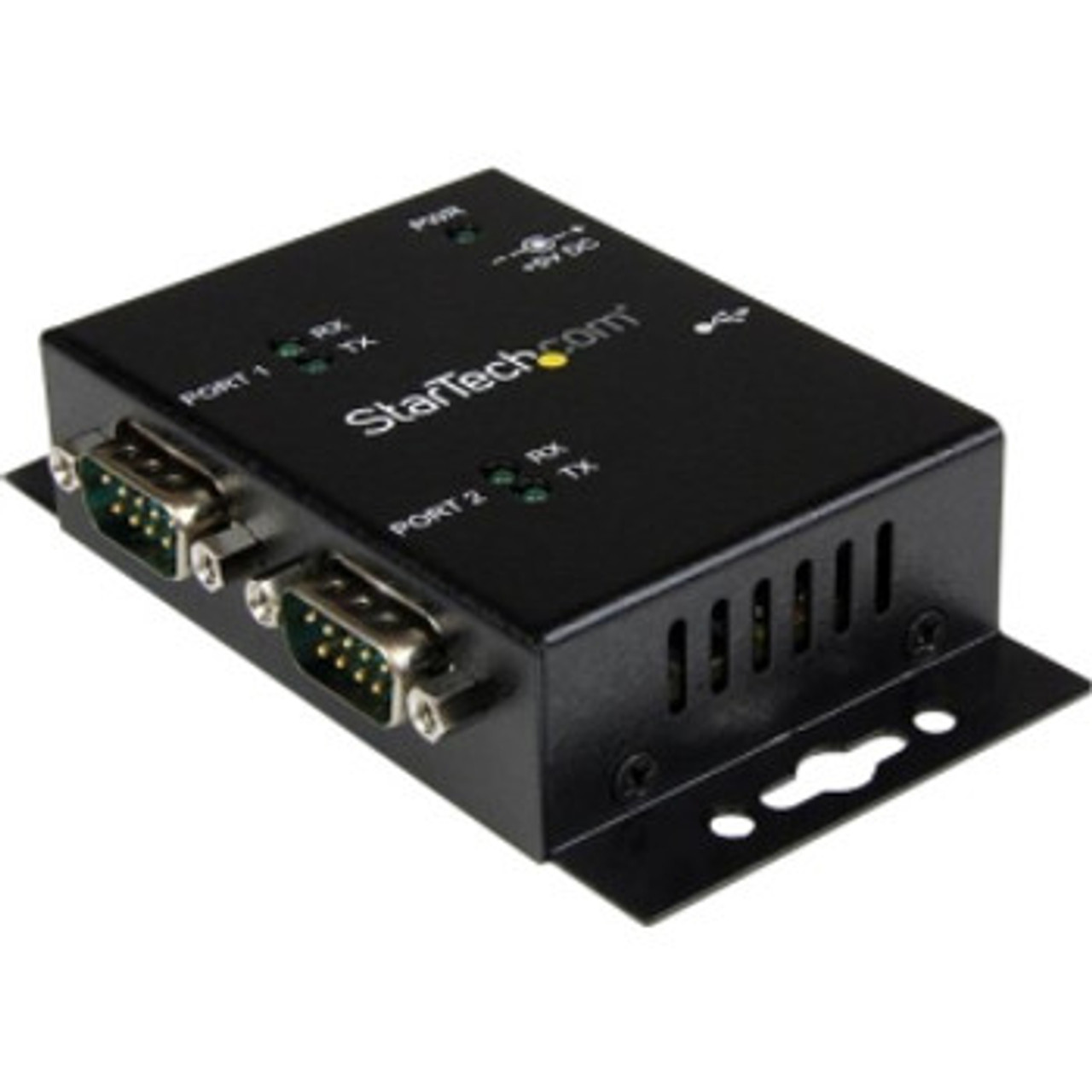 ICUSB2322I | STARTECH | 2-Port Usb To Serial Db-9 Rs-232 Wall-Mountable Adapter Hub With Din Rail Clips ICUSB2322I | STARTECH | 2-Port Usb To Serial Db-9 Rs-232 Wall-Mountable Adapter Hub With Din Rail Clips
