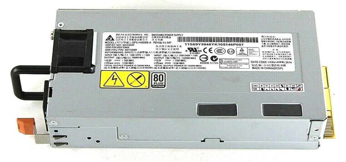 69Y5949 | Ibm | 1400 Watt Power Supply For X3750