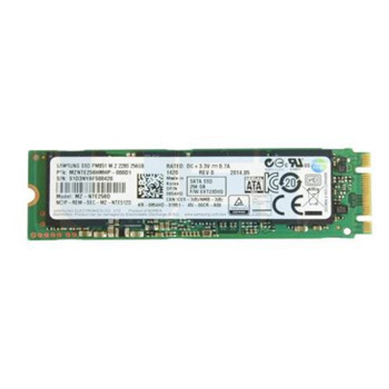 0854HD | DELL | 256Gb Msata 6Gbps 80X22Mm Solid State Drive (Ssd)