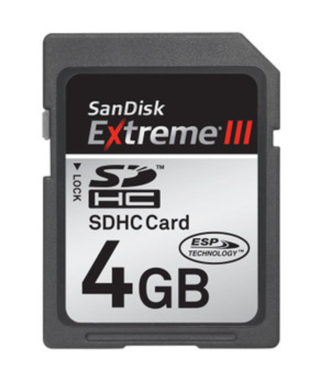 SDSDRX3-4096-A | Sandisk | 4Gb Extreme Iii Sdhc Memory Card