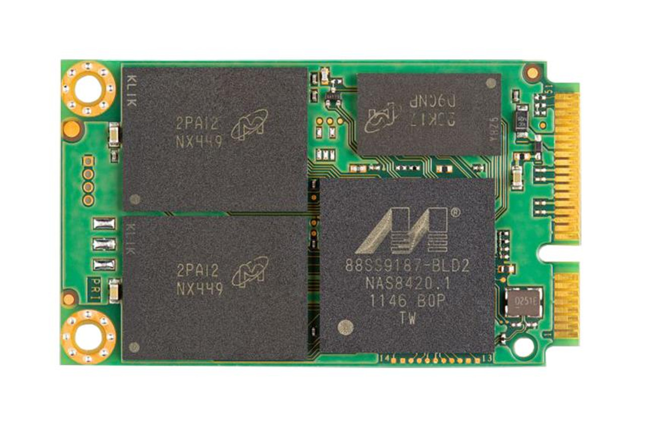 MTFDDAT128MAZ1AE1ZABYY | Micron | M510 128Gb Mlc Sata 6Gbps Msata Internal Solid State Drive (Ssd)