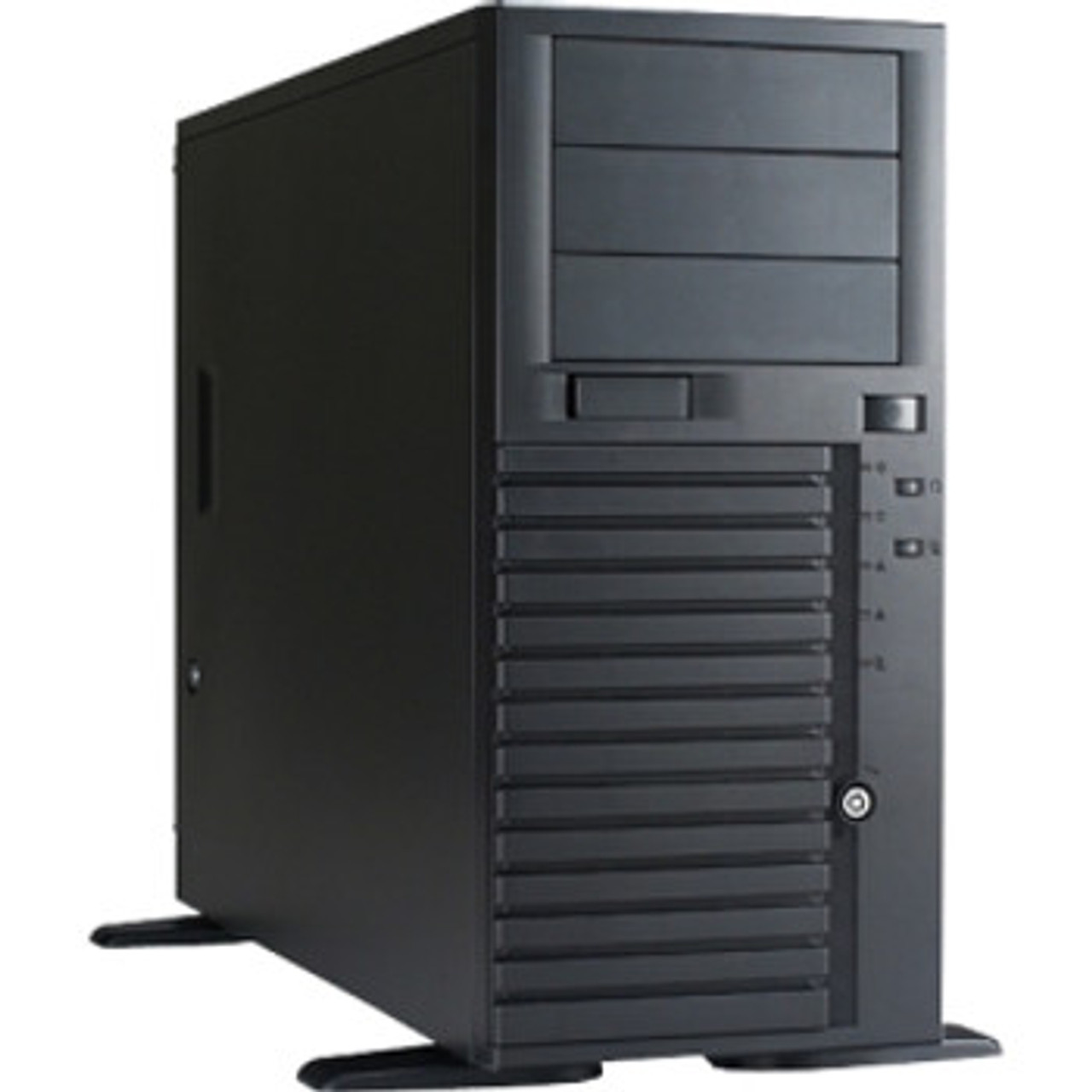 SR10569-C0 | CHENBRO | Sr105 Chassis Mid-Tower Black Steel 13 X Bay 2 X Fan(S) Installed Atx Ssi Ceb Ssi Eeb Eatx Motherboard Supported