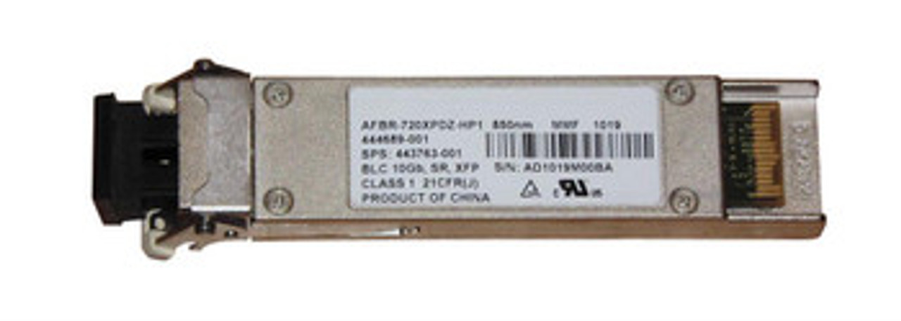 AFBR-720XPDZ-HP1 | Hp | 10Gbps 10Gbase-Sr Multi-Mode Fiber 300M 850Nm Duplex Lc Connector Xfp Transceiver Module For Avago Compatible
