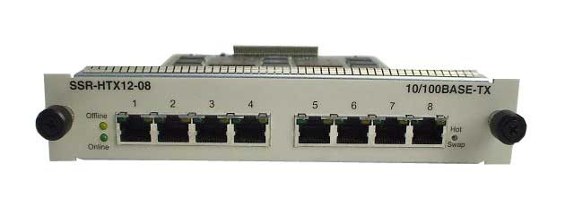 SSR-HTX12-08 | ENTERASYS | Ssr 8-Port Feth 10/100Base-Tx Rj45 4Mb Module
