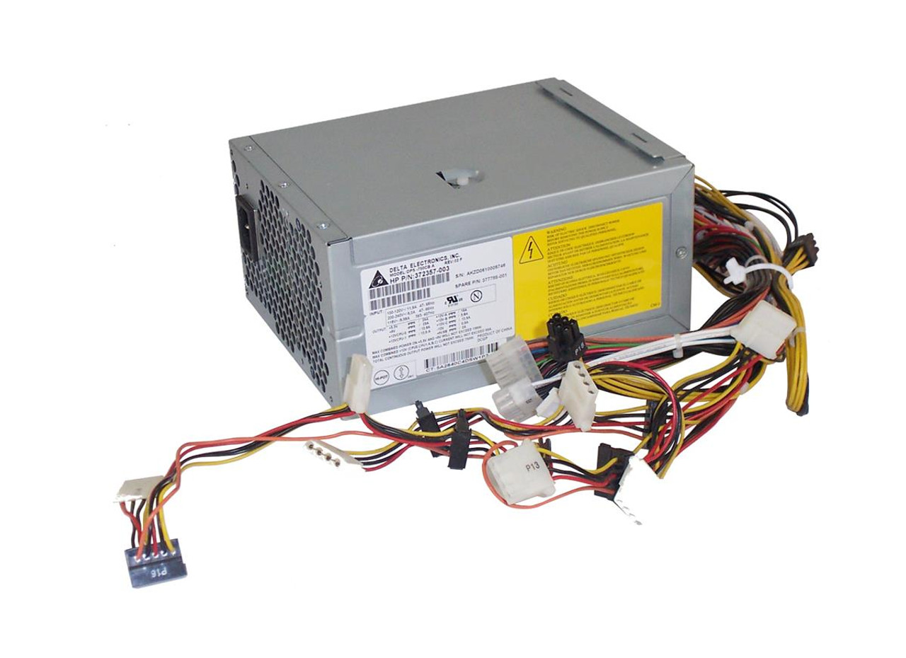 372357-003 | Hp | 750-Watts Atx Redundant Hot Swap 24-Pin Power Supply For Xw9300 Workstations