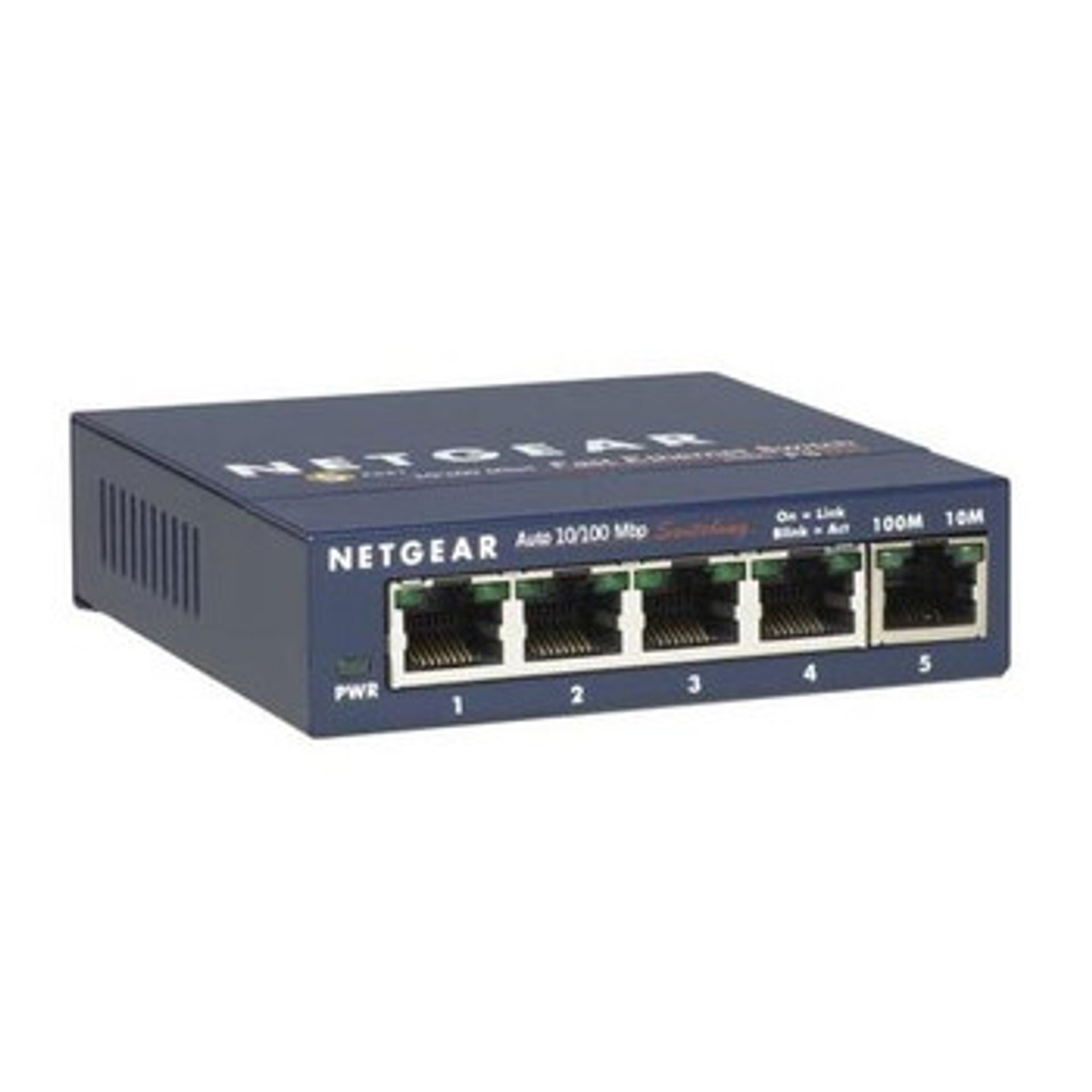 FS105 | NETGEAR | Prosafe 5-Ports 10/100Base-Tx Lan Desktop Ethernet Switch