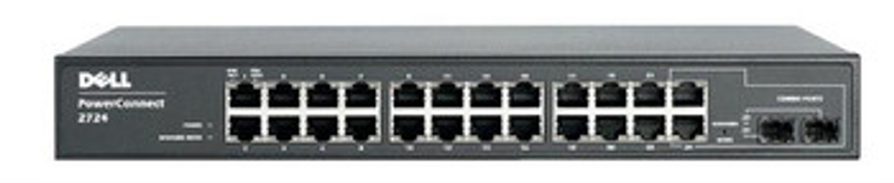 0637-05-2722 | DELL | PowerconNECt 2724 24-Ports 10/100/1000Base-T Gigabit Ethernet Switch