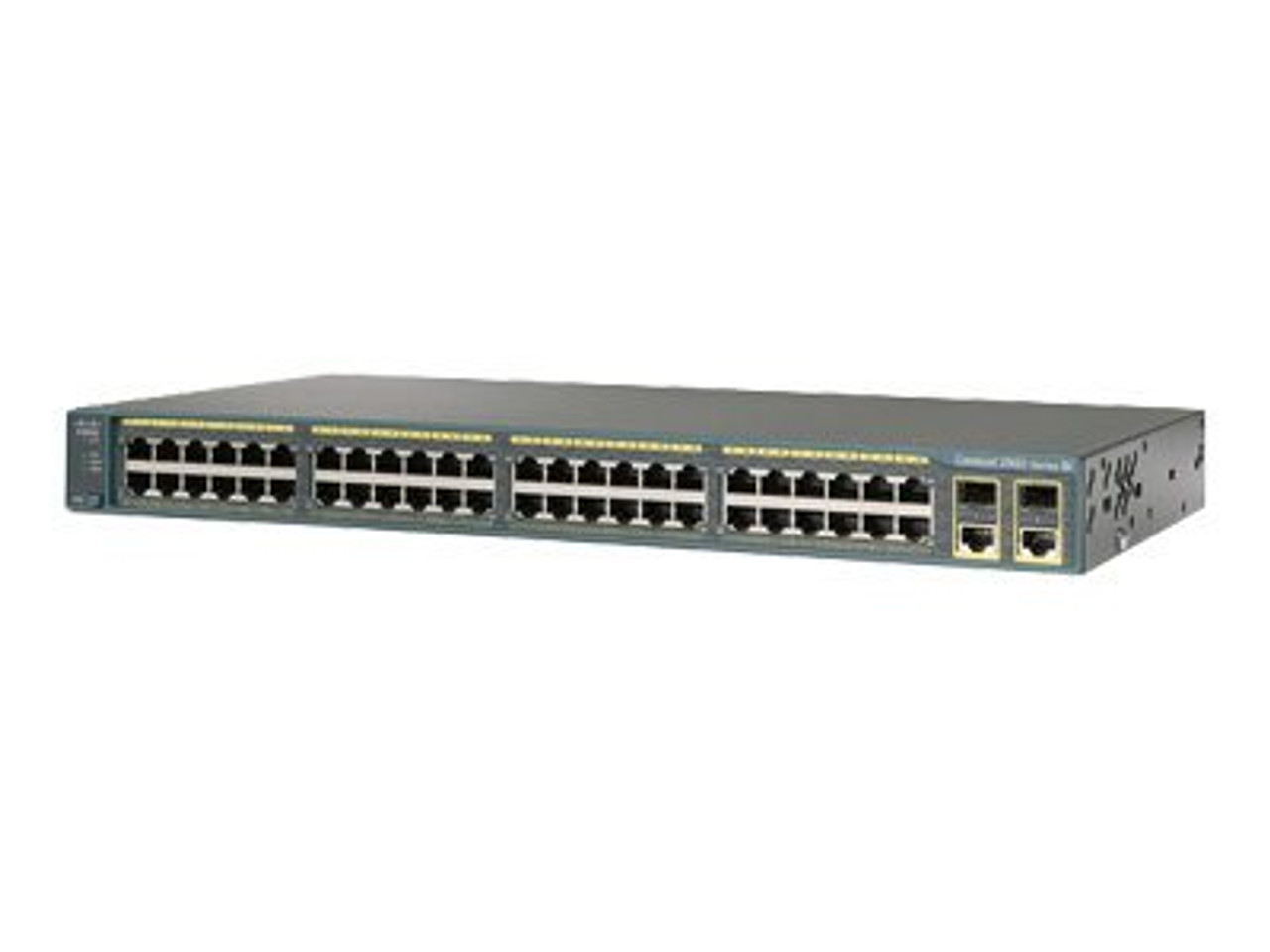 WS-C2960+48PST-L | CISCO | Catalyst 2960Plus 48Pstl Managed Switch 48 Poe Ethernet Ports And 2 Gigabit Sfp Ports And 2 Ethernet Ports