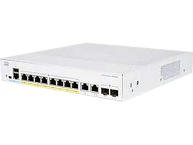 CBS350-8T-E-2G | Cisco | 3 350 Series 3508te2g Switch L3 Managed 8 X 10/100/1000 + 2 X Combo Sfp