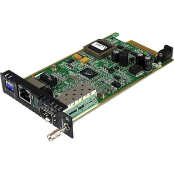 ET91000SFP2C | STARTECH | Gigabit Ethernet Fiber Media Converter Card Module With Open Sfp Slot
