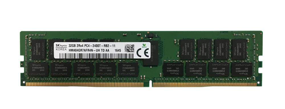 HMA84GR7AFR4N-UHTD | Hynix | 32Gb Pc4-19200 Ddr4-2400Mhz Registered Ecc Cl17 288-Pin Dimm 1.2V Dual Rank Memory Module