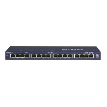 GS116NA | NETGEAR | Prosafe 16-Ports 10/100/1000Mbps Ethernet Gigabit Switch