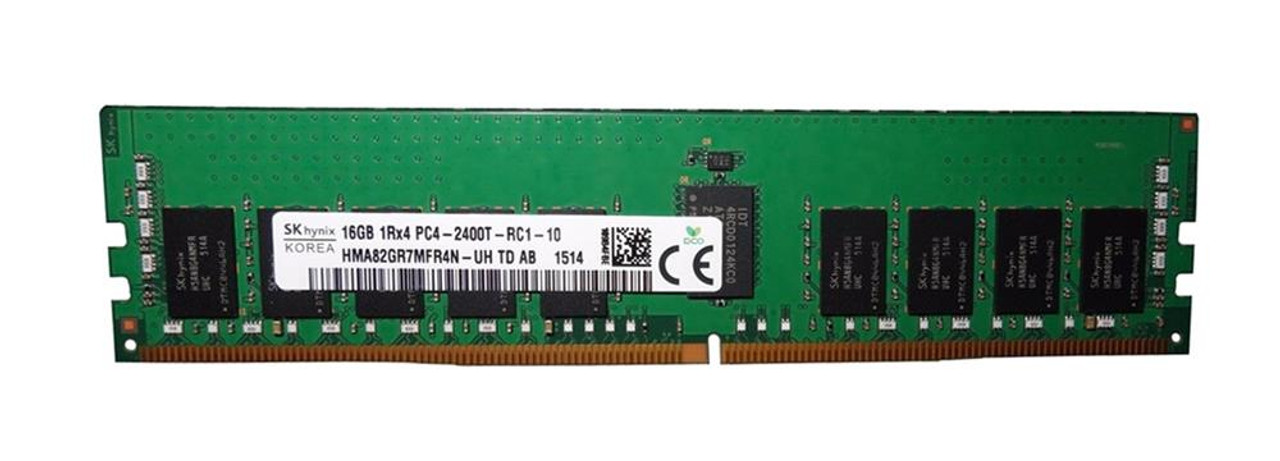HMA82GR7MFR4N-UHTD | Hynix | 16Gb Pc4-19200 Ddr4-2400Mhz Registered Ecc Cl17 288-Pin Dimm 1.2V Single Rank Memory Module