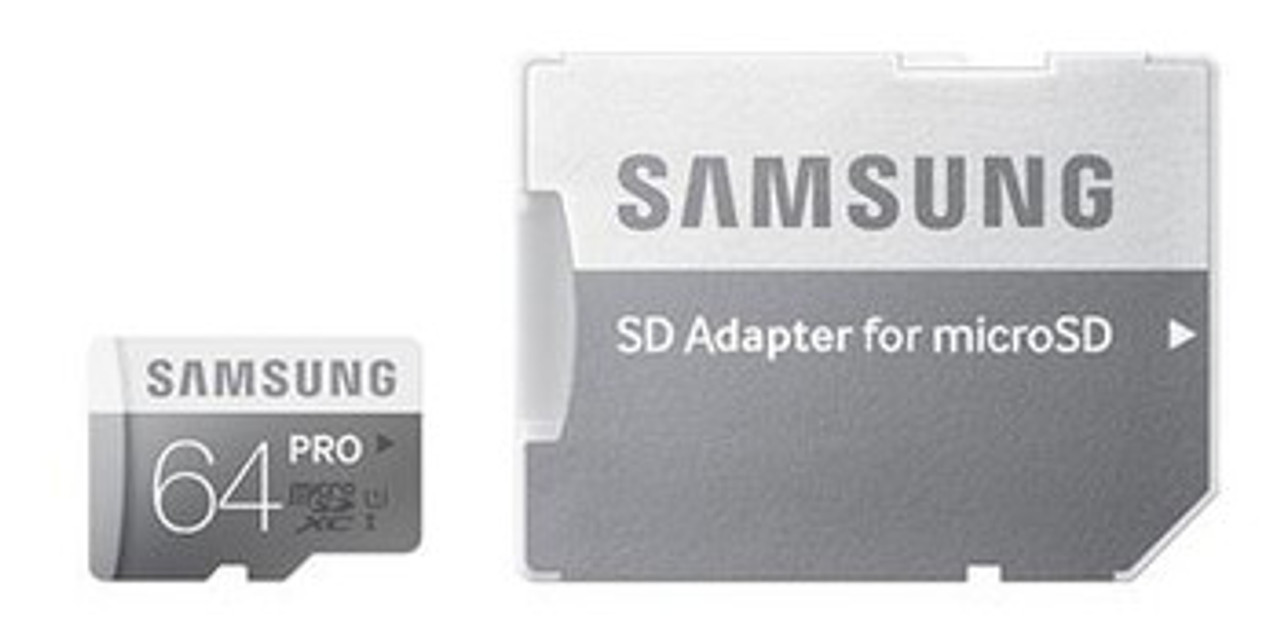 MB-MG64DA/CA | SAMSUNG | Pro 64Gb Class 10 MICROsdxc Uhs-I Flash Memory Card