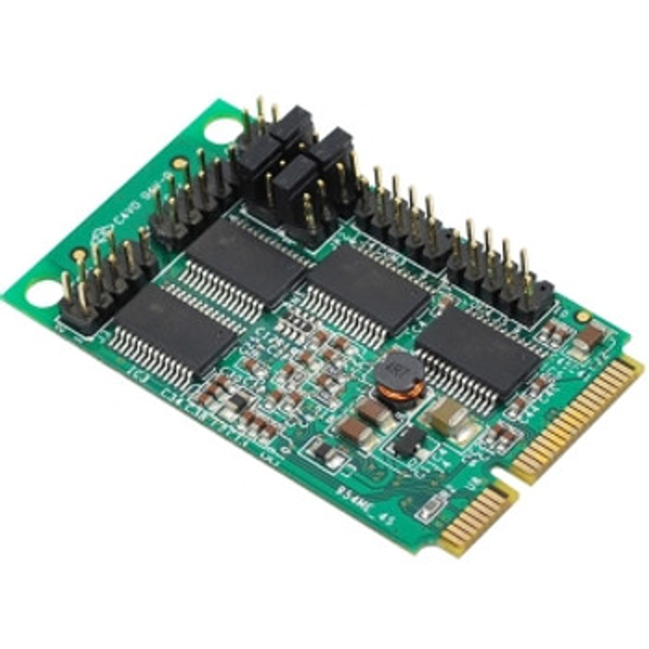 JJ-E40111-S1 | SIIG | 4-Port Rs232 Serial Mini Pcie With Power 4 X 9-Pin Db-9 Rs-232 Serial Mini Pci Express 1 Pack
