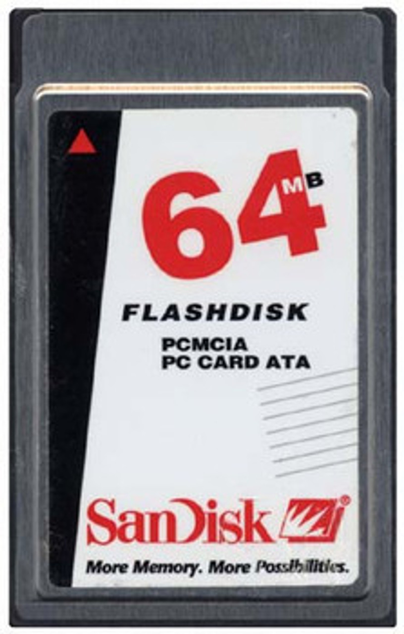 SDP3B-64-201-80 | Sandisk | 64Mb Industrial Type Ii Ata Pcmcia Flash Memory Card SDP3B-64-201-80 | Sandisk | 64Mb Industrial Type Ii Ata Pcmcia Flash Memory Card
