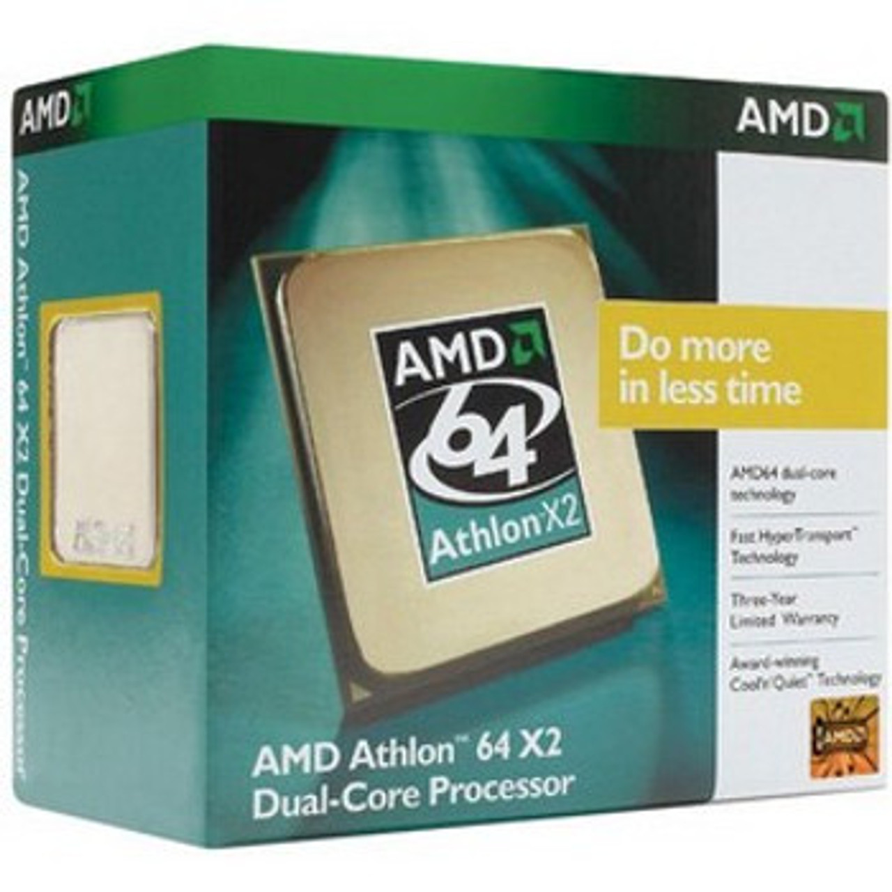 ADO5600DOBOX | AMD | Athlon X2 Dual-Core 5600+ 2.9Ghz 2000Mhz Fsb 1Mb L2 Cache Socket Am2 Processor ADO5600DOBOX | AMD | Athlon X2 Dual-Core 5600+ 2.9Ghz 2000Mhz Fsb 1Mb L2 Cache Socket Am2 Processor