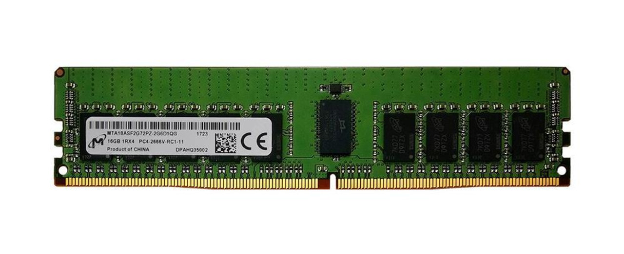 MTA18ASF2G72PZ-2G6D1 | Micron | 16Gb Pc4-21300 Ddr4-2666Mhz Registered Ecc Cl19 288-Pin Dimm 1.2V Single Rank Memory Module