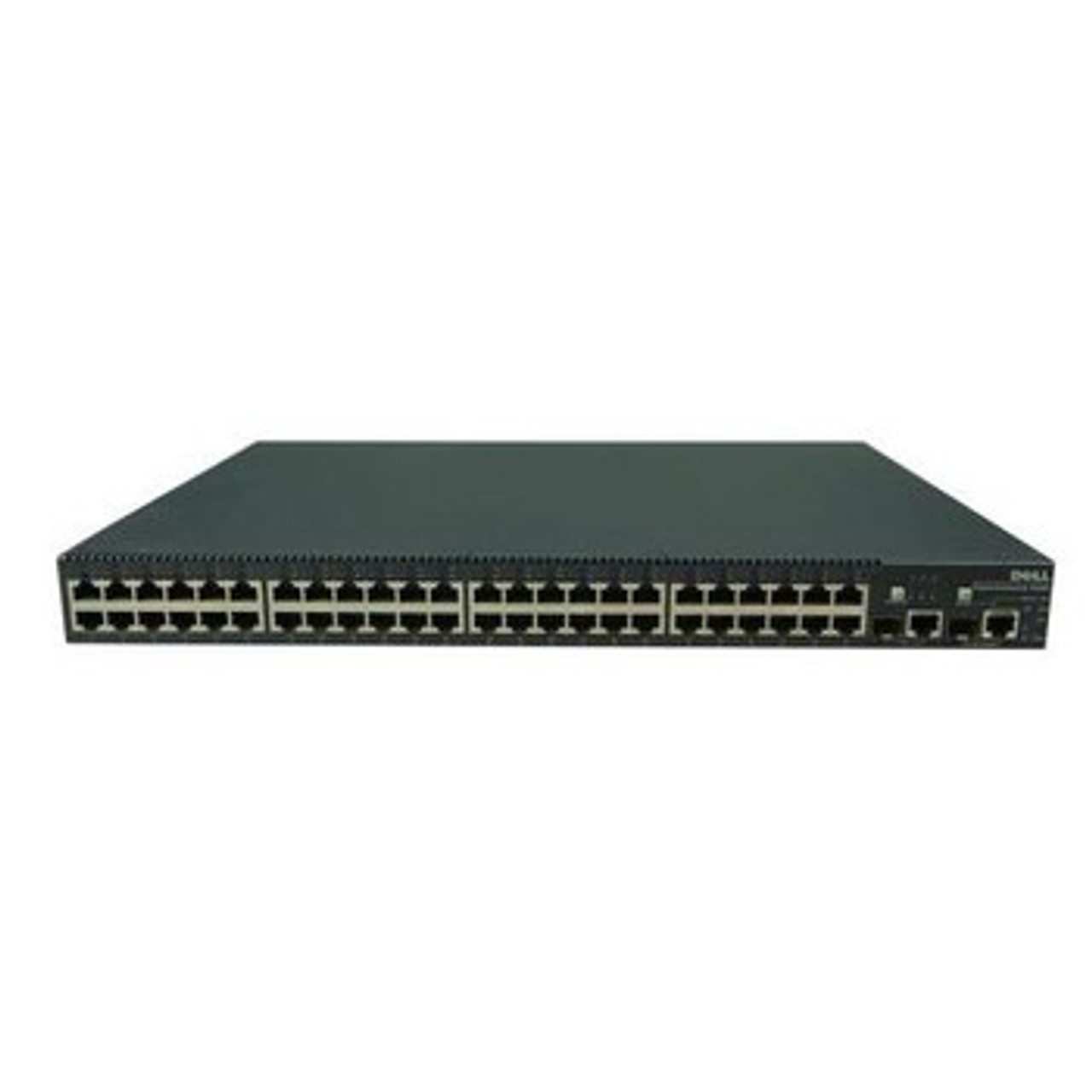 F0318 | DELL | PowerconNECt 3348 48-Ports 10/100 + 2X Sfp + 2X 10/100/1000 Fast Ethernet Managed Switch