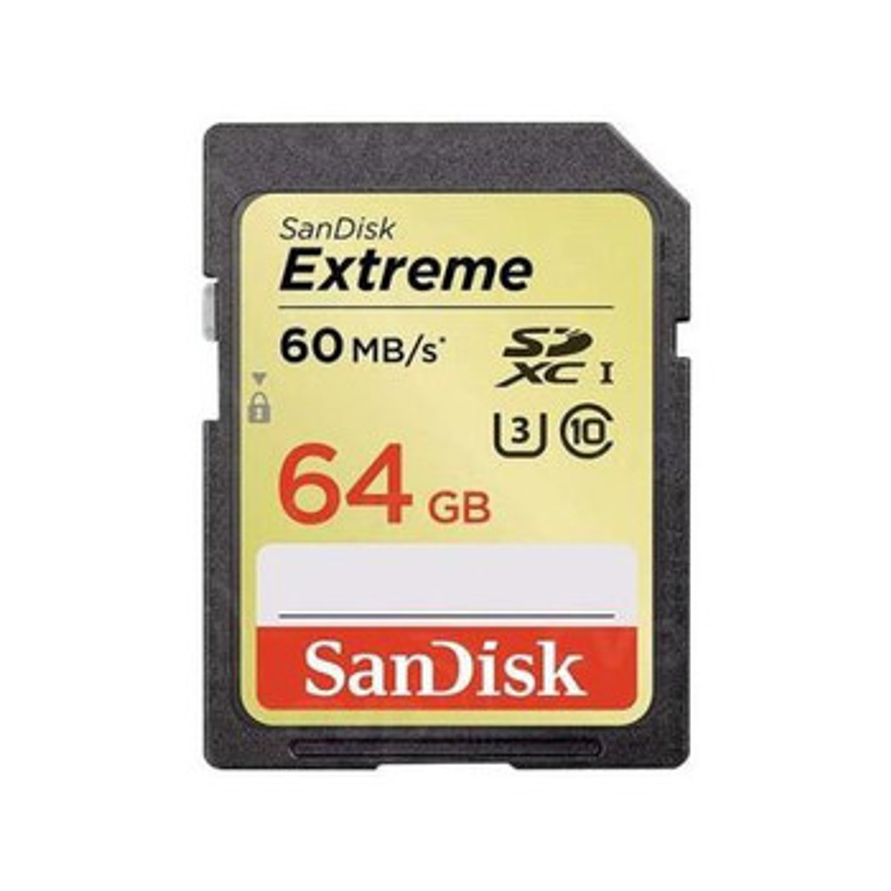SDSDXNE-064G-ANC | Sandisk | Extreme 64Gb Class 10 Sdxc Uhs-I Flash Memory Card