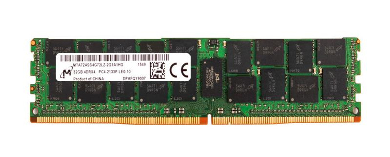 MTA72ASS4G72LZ-2G1A1HG | Micron | 32Gb Pc4-17000 Ddr4-2133Mhz Registered Ecc Cl15 288-Pin Load Reduced Dimm 1.2V Quad Rank Memory Module