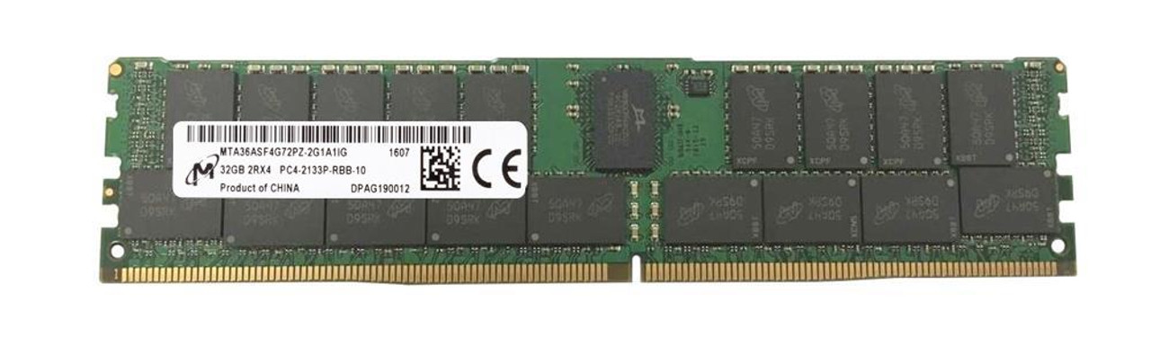 MTA36ASF4G72PZ-2G1A1IG | Micron | 32Gb Pc4-17000 Ddr4-2133Mhz Registered Ecc Cl15 288-Pin Dimm 1.2V Dual Rank Memory Module