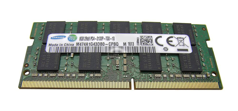 M474A1G43DB0-CPB | Samsung | 8Gb Pc4-17000 Ddr4-2133Mhz Ecc Unbuffered Cl15 260-Pin Sodimm 1.2V Dual Rank Memory Module