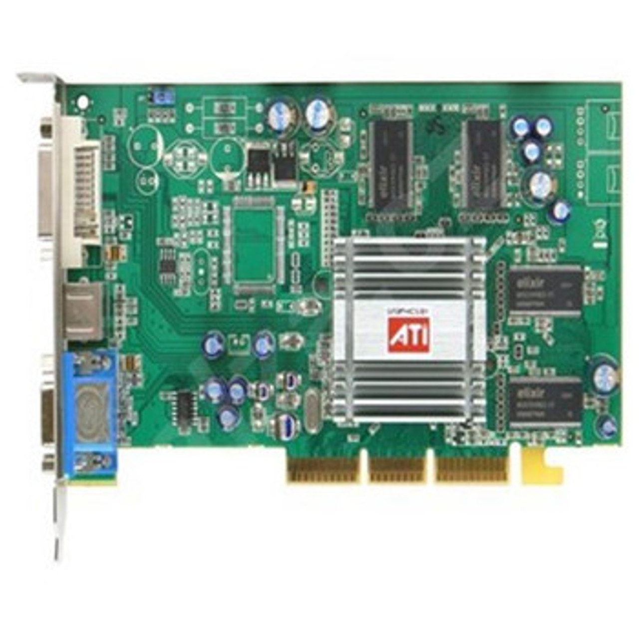 00642P5A0053 | ATI | Radeon 9250 128Mb S-Video/ Dvi Outputs/ Agp Video Graphics Card