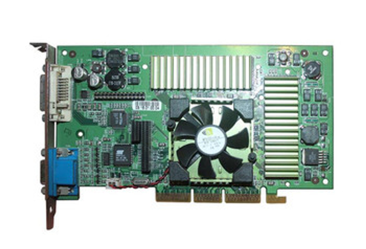 054NHR-44571 | NVIDIA | 64Mb Agp Video Graphics Card With Vga And Dvi Outputs