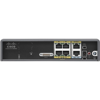 C819H-K9-RF | CISCO | C819 M2M Hardened Secure Router With Smart Serial Refurbished 5 Ports Management Port SlotSGIgabit Ethernet Desktop Wall Mountable