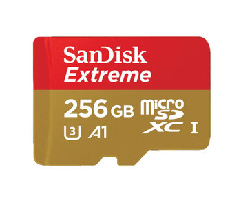 SDSQXAO-256G-CN6MA | Sandisk | Extreme 256Gb Class 10 Microsdxc Uhs-I Flash Memory Card