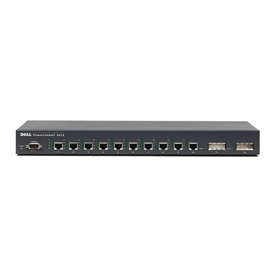 8H463 | DELL | PowerconNECt 5012 12-Ports Gigabit Ethernet Switch