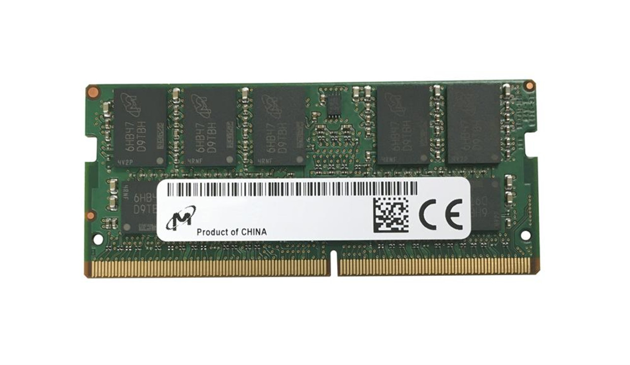 MTA18ASF1G72HZ-2G6B1 | Micron | 8Gb Pc4-21300 Ddr4-2666Mhz Ecc Unbuffered Cl19 260-Pin Sodimm 1.2V Dual Rank Memory Module