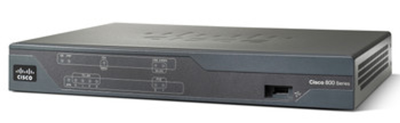 C881-K9-RF | CISCO | C881 Router Refurbished 5 Ports Management Port Slotsfast Ethernet Desktop