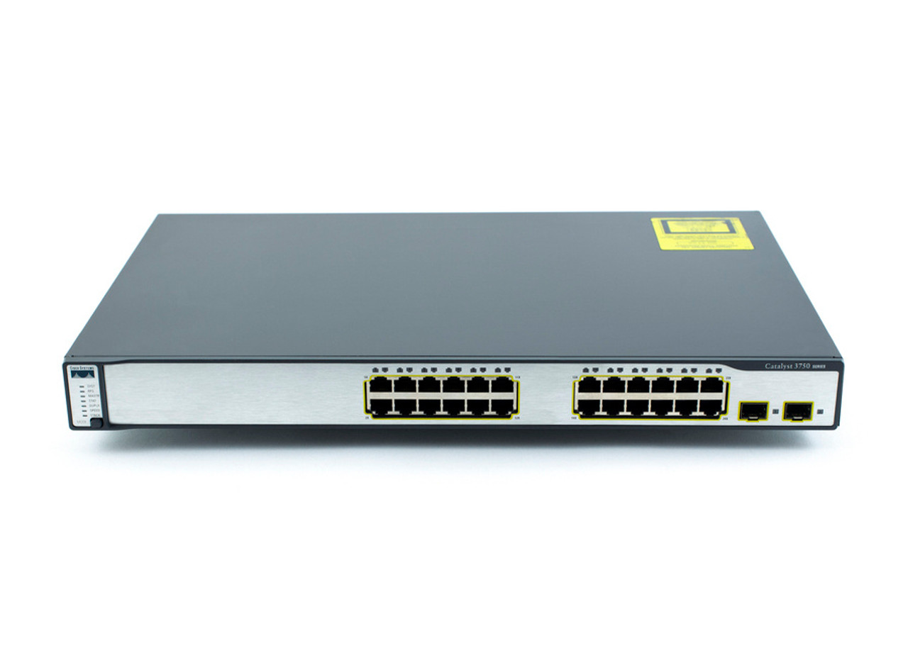 CISCO3750 | CISCO | Catalyst 3750 48-Ports Ethernet 10/100 4X Sfp Based Gigabit Ethernet Ports Switch