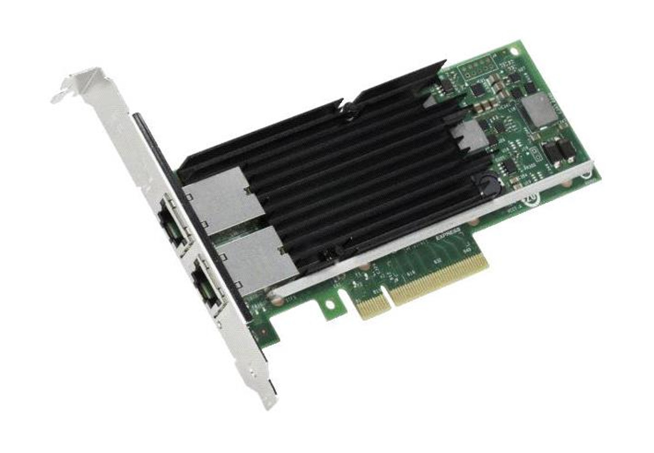 X540T2-A1 | Intel | Dual-Ports Rj-45 10Gbps 10Gbase-T 10 Gigabit Ethernet Pci Express 2.1 X8 Converged Network Adapter
