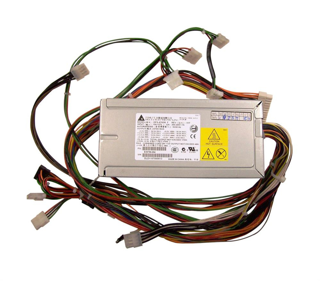 FXXRIGT670WPSU | Intel | 670-Watts Atx Power Supply For Sc5600Base Server Chassis